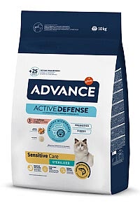 Advance Sensitive Somonlu Kısırlaştırılmış Kedi Maması 10 KG - ADVANCE