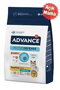 Advance Sterilized Kısırlaştırılmış Somonlu Kedi Maması 1 kg - Açık Mama - ADVANCE