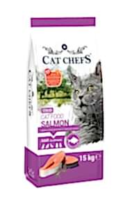Cat Chefs Somonlu Kısır Kedi Maması 15 Kg - CAT CHEFS