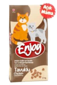 Enjoy Tavuklu Yetişkin Kedi Maması 1 kg - Açık Mama - ENJOY