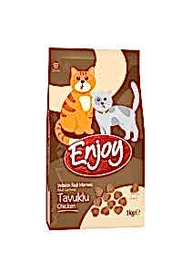 Enjoy Tavuklu Yetişkin Kedi Maması 1kg - ENJOY