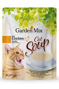 Gardenmix Tavuklu Kedi Çorbası 40gr - GARDEN MIX