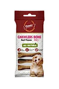 Gnawlers Bone Beef Köpek Ödül Kemiği Beef Flavour 6'lı 108gr - GNAWLERS