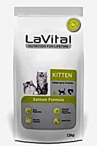 Lavital Kitten Somonlu Yavru Kedi Maması 12 KG - LAVITAL
