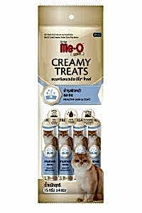 Me-O Gold Ton Balıklı ve Biyotin Destekli Krema Kedi Ödülü 4X15 Gram - ME-O