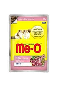Meo Kitten Gravy Soslu Kuzulu Yavru Kedi Konservesi 80 Gr - ME-O