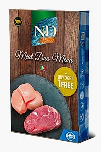 ND Meat Duo Menu Kuzu Ve Tavuk Etli Kedi Konservesi 6x70gr - 2