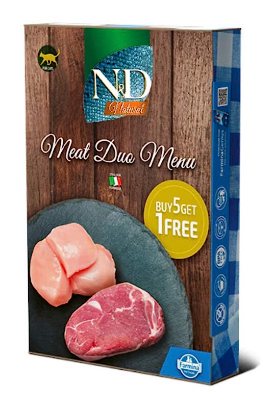 ND Meat Duo Menu Kuzu Ve Tavuk Etli Kedi Konservesi 6x70gr - 2