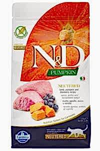 ND Pumpkin Tahılsız Kuzu Etli Kısırlaştırılmış Kedi Maması 1,5 KG - N&D