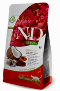 ND Quinoa Skin Coat Ringa Balığı Kinoa Tüy Sağlığı Kedi Maması 1,5 KG - 2