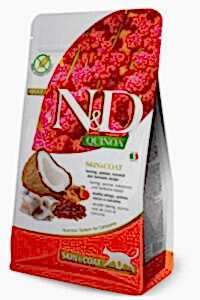 ND Quinoa Skin Coat Ringa Balığı Kinoa Tüy Sağlığı Kedi Maması 1,5 KG - N&D