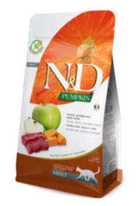 ND Tahılsız Geyikli Bal Kabaklı ve Elmalı Kedi Maması 1,5 KG - N&D