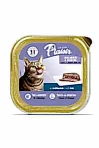 Plaisir Ezme Morina Balıklı Kısırlaştırılmış Kedi Konservesi 100gr - PLAISIR 