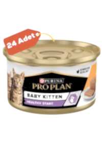 Pro Plan Baby Kitten Tavuklu Yeni Doğan Yavru Kedi Konservesi 24x85gr 24'lü - PROPLAN