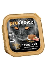 ProChoice Tavuklu Tahılsız Ezme Yetişkin Kedi Konservesi 100gr - PRO CHOICE