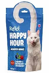 Reflex Happy Hour Tavuk ve Yaban Mersini İdrar Sağlığı Kedi Ödülü 60 Gr - REFLEX