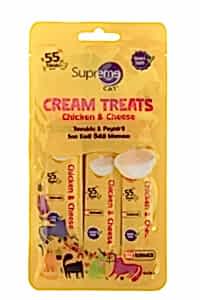 Supreme Cat Tavuklu ve Peynirli Krema Kedi Ödülü 4x14gr - SUPREME